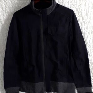 Lululemon Athletica Men Full Zipped Sweater Jacket Medium Black